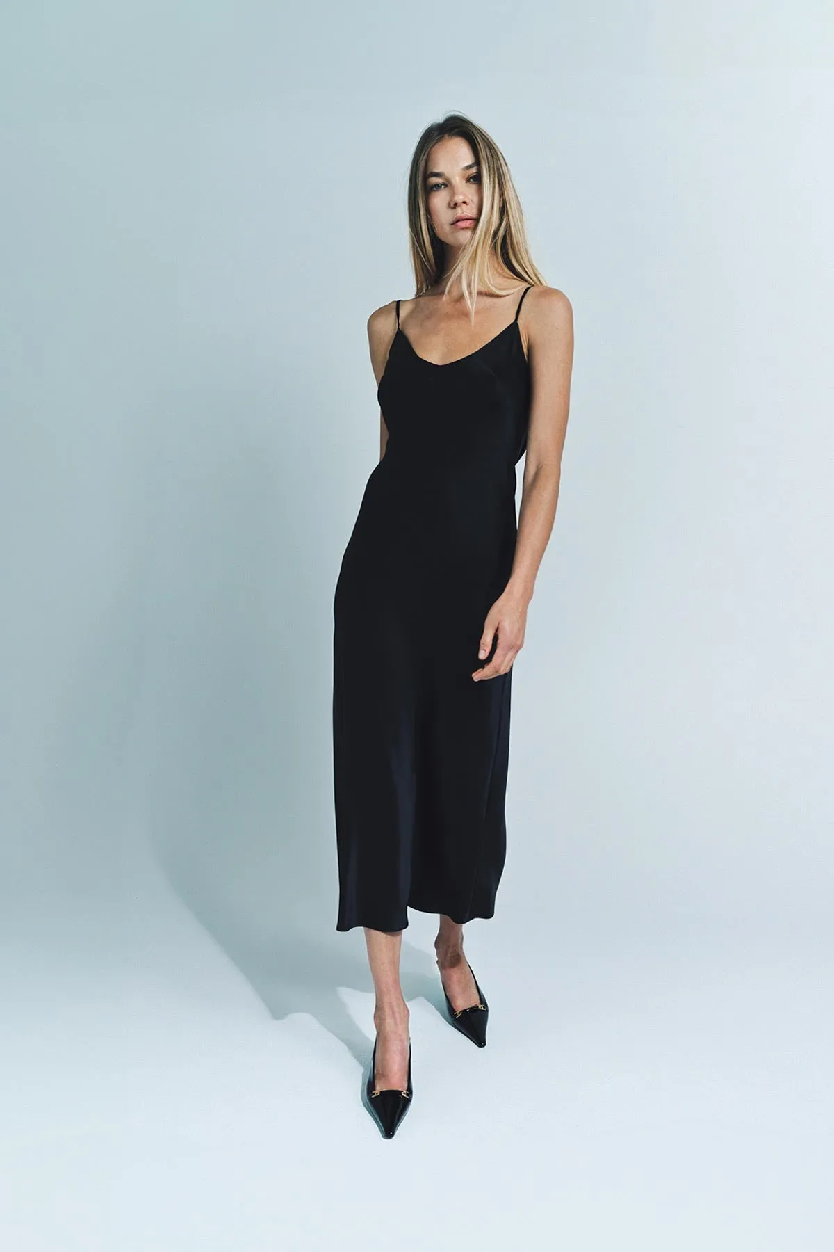 SABLYN | TAYLOR MIDI SILK SLIP DRESS