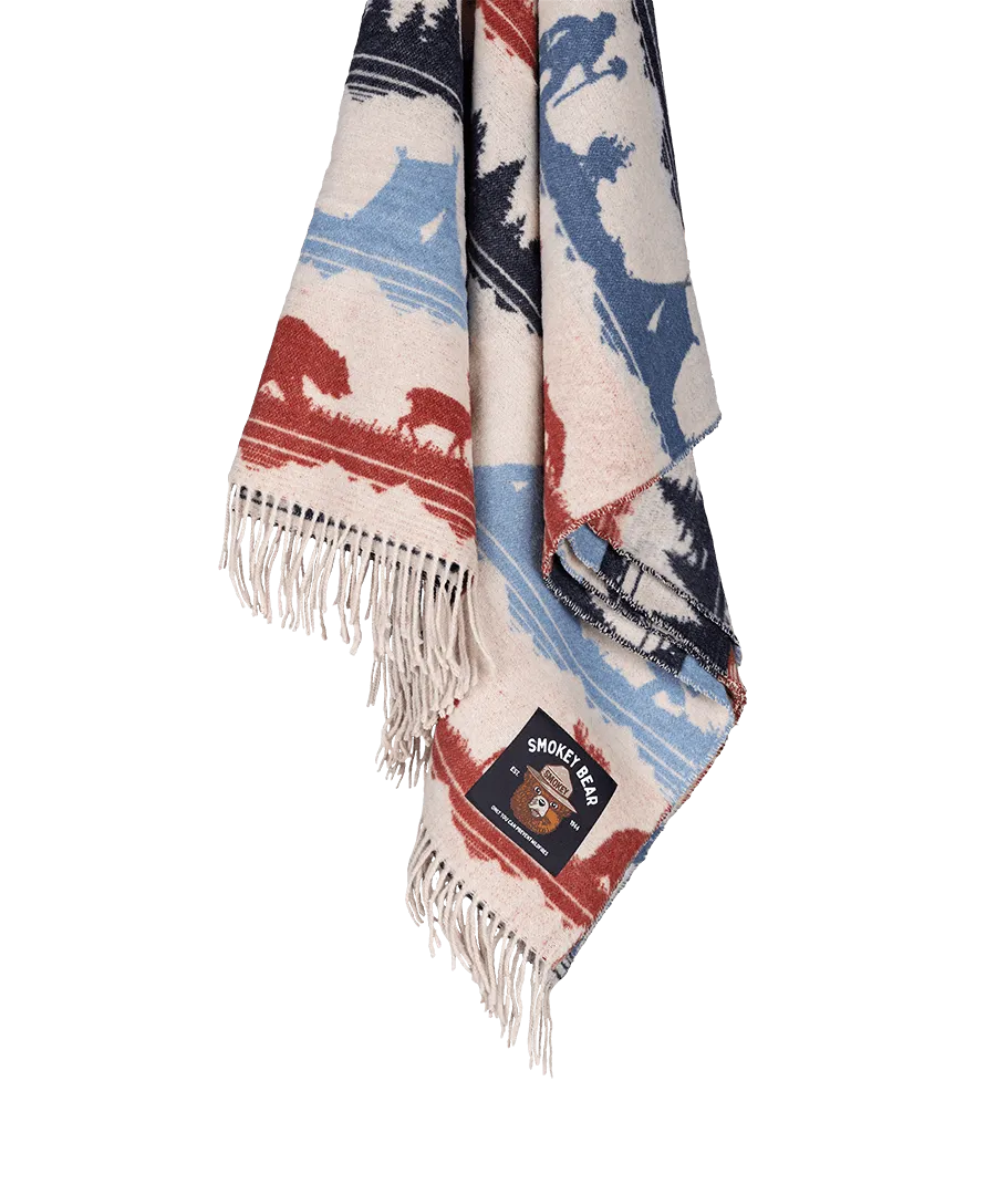 SackCloth Ashes Smokey Bear Blanket