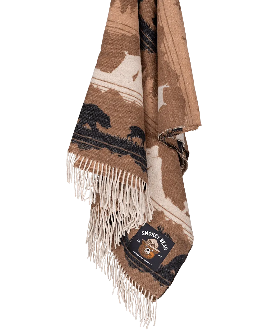 SackCloth Ashes Smokey Bear Blanket