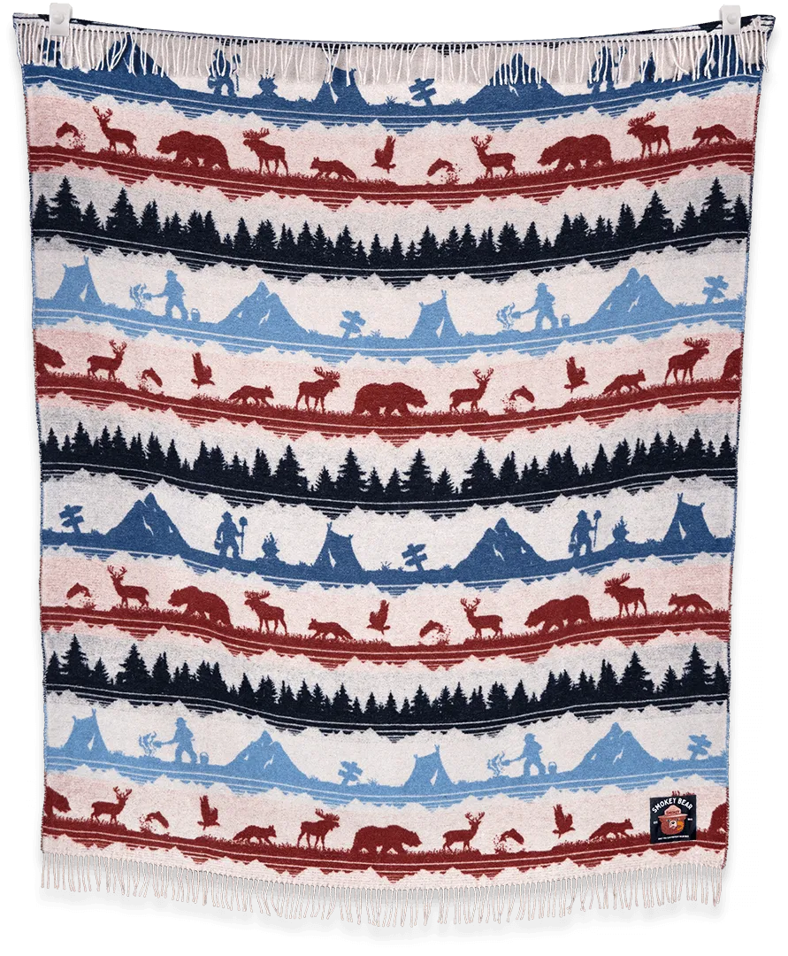 SackCloth Ashes Smokey Bear Blanket