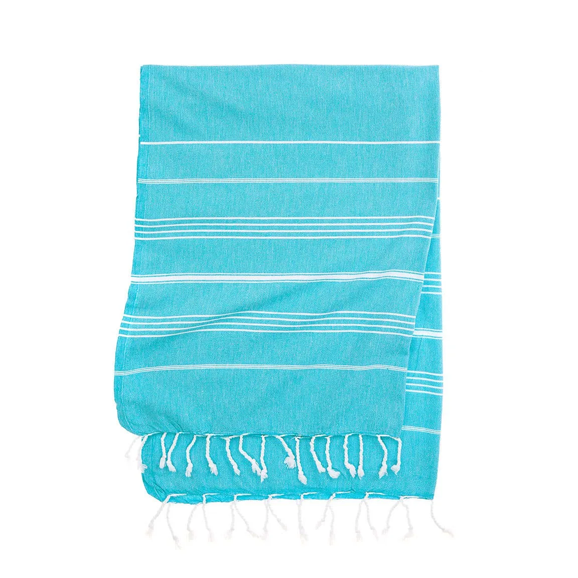 Salt Water Sun Turkish Towel by Riviera Towel Company | Turquoise Breeze
