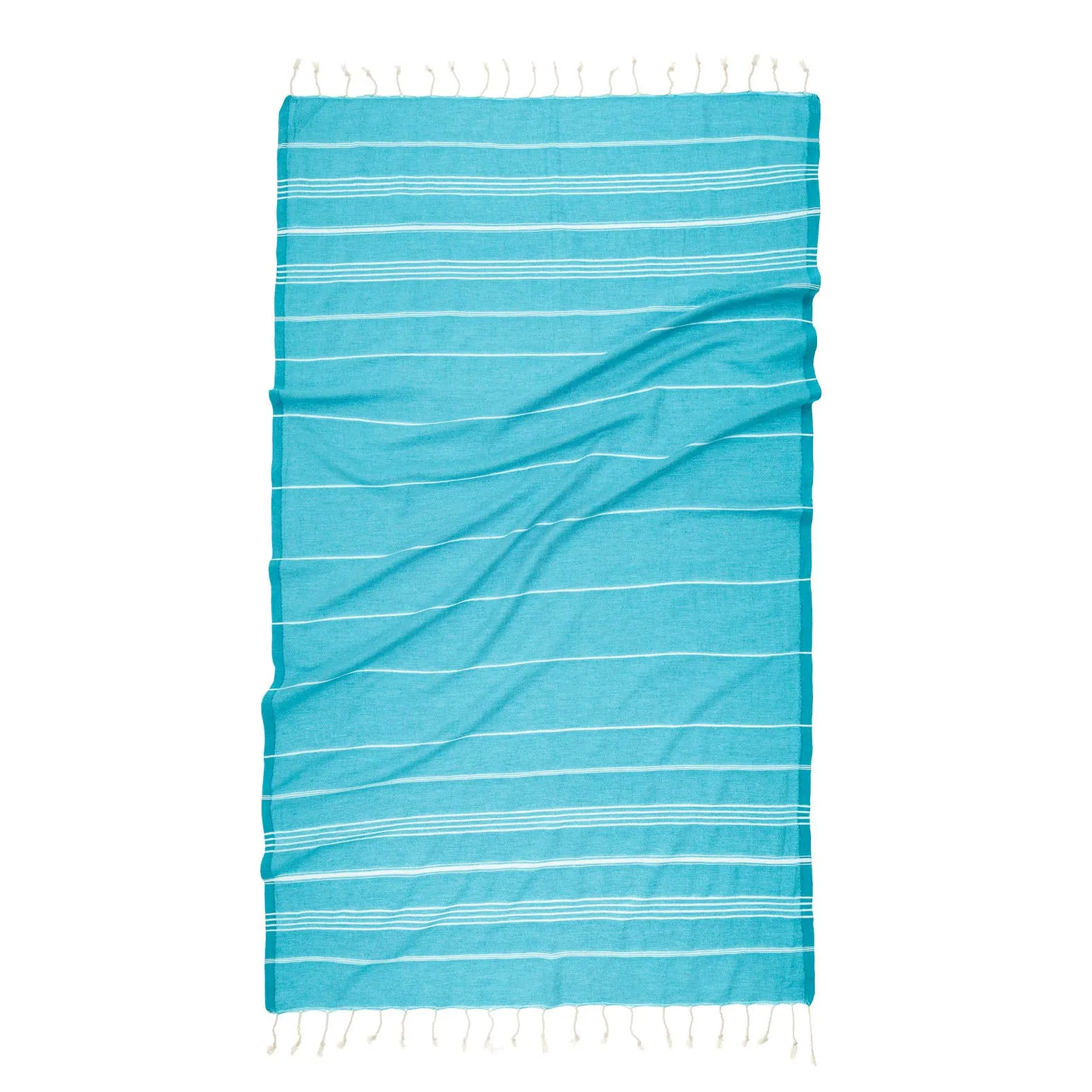 Salt Water Sun Turkish Towel by Riviera Towel Company | Turquoise Breeze