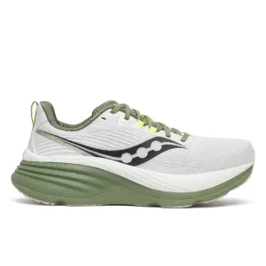 Saucony Hurricane 24 (Mens) - White/Olivine