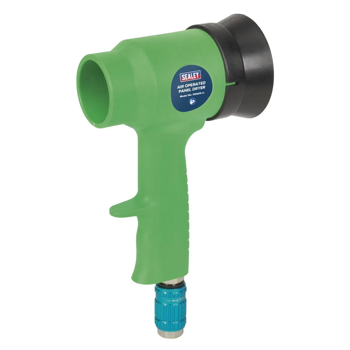 Sealey Air Operated Panel Dryer with Adjustable Airflow - Composite