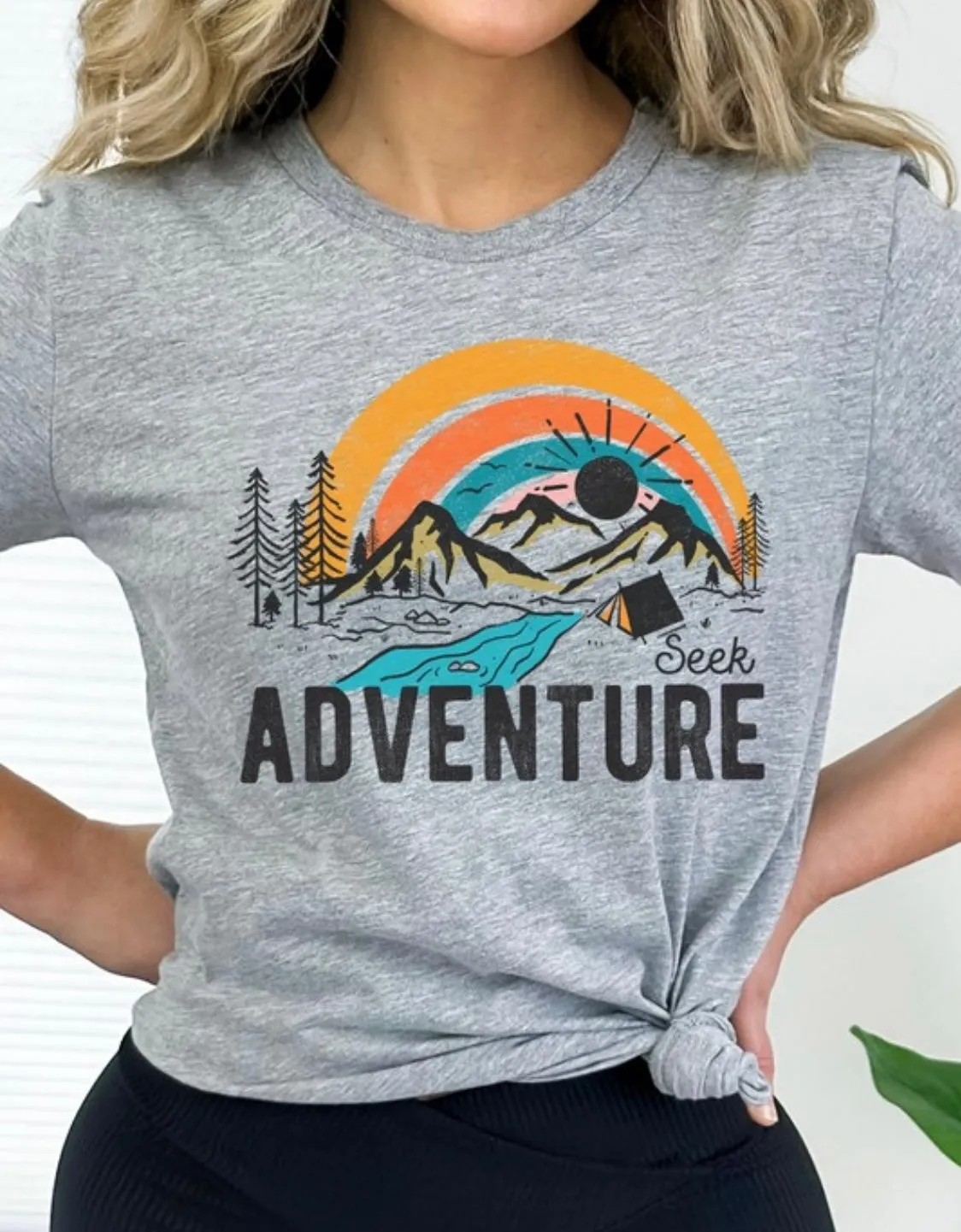Seek Adventure Graphic Tee