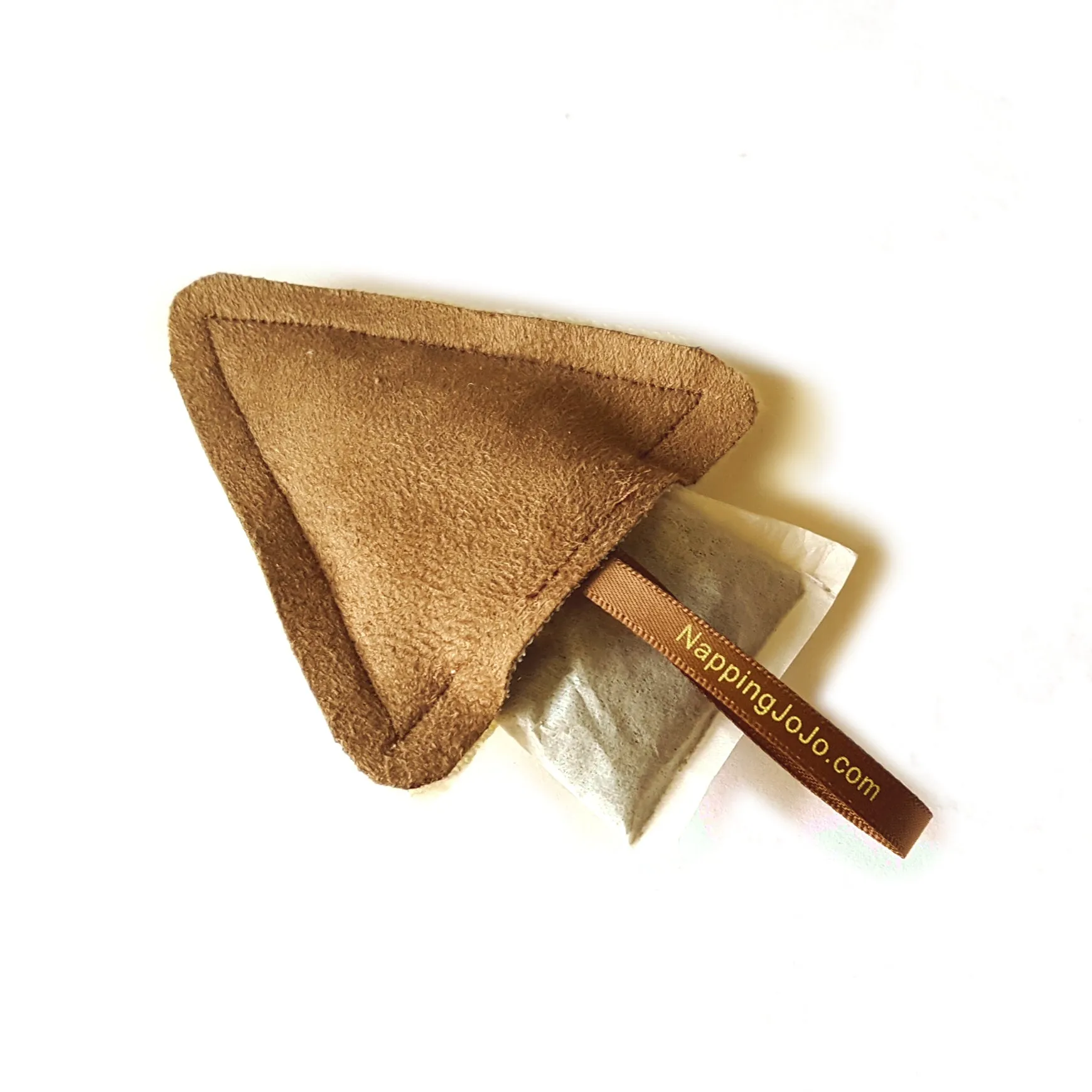 Sherpa Mouse Cat Toy With Catnip Tea Bags