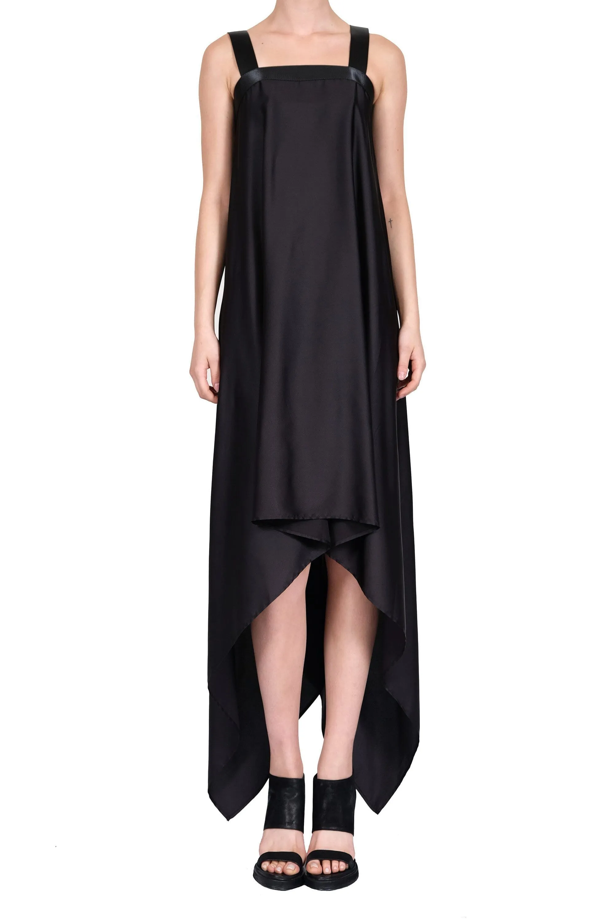 Silk Midi Dress