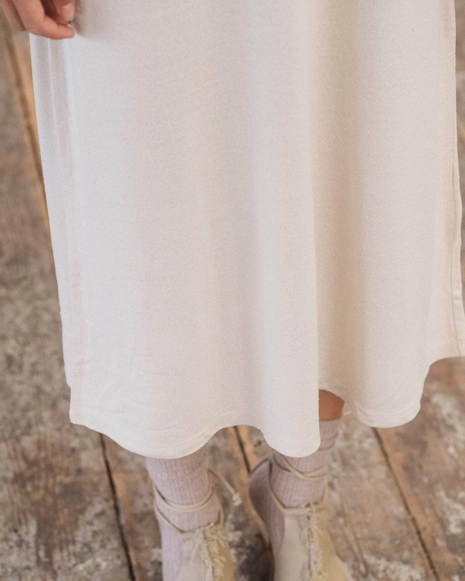 Silk Tee Shirt Dress