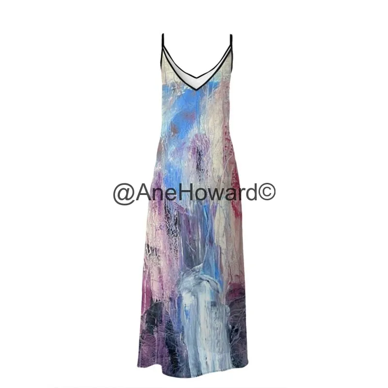 Slip dress Abstract Sailing