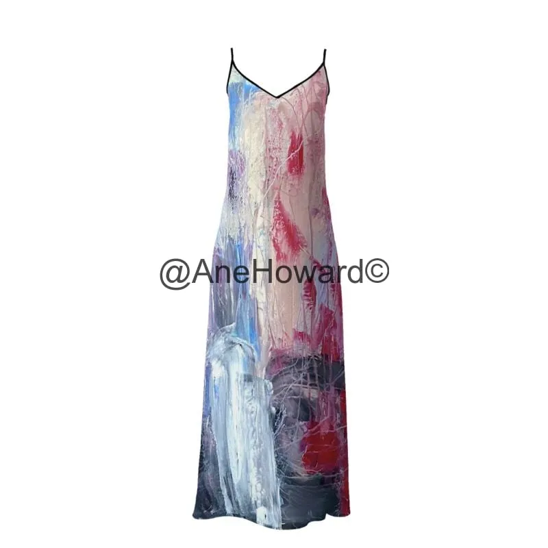 Slip dress Abstract Sailing