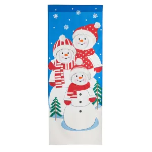 Snow Family Photo Op Door Cover,13dl9340