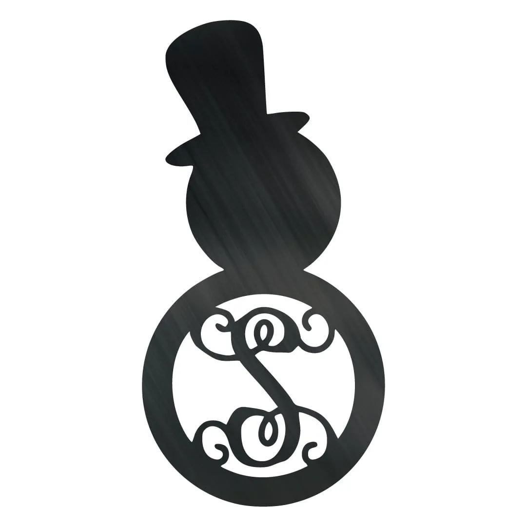 Snow Man Monogram