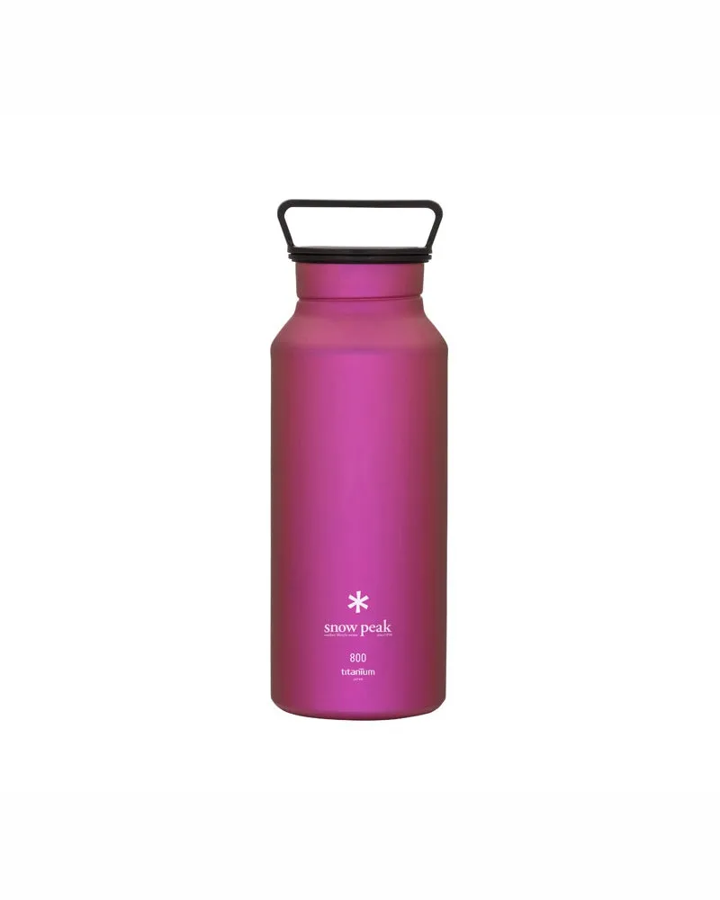 Snow Peak - Titanium Aurora Bottle 800 - Pink