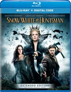 Snow White & the Huntsman Extended Edition Blu-ray   Digital HD (Free Shipping)