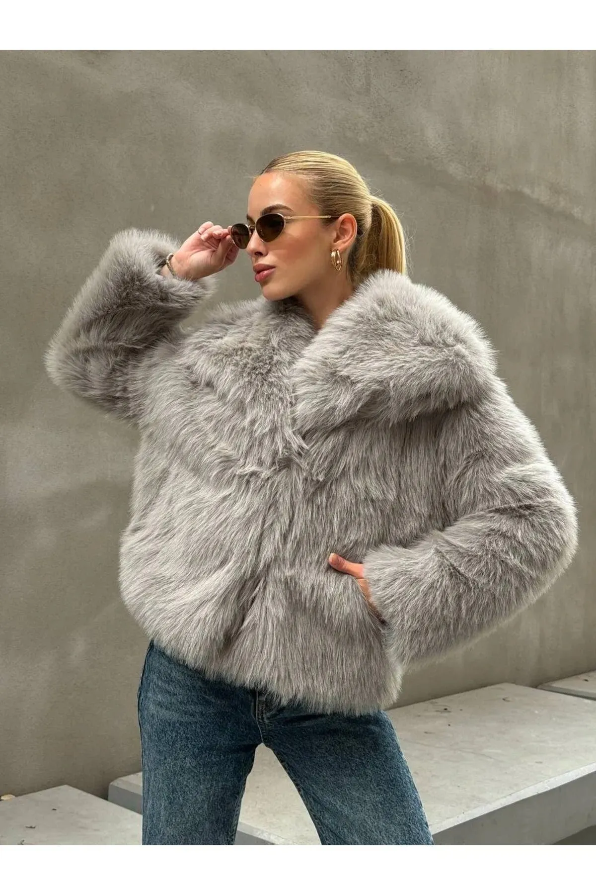 Soft Touch Oversized Premium Fur Plush Coats