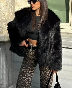 Soft Touch Oversized Premium Fur Plush Coats