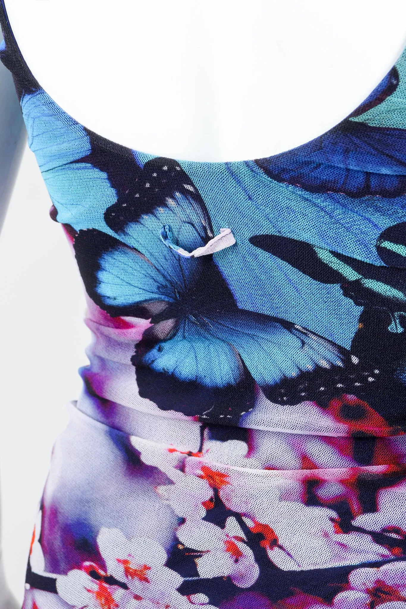 Soleil Ruched Butterfly Dress