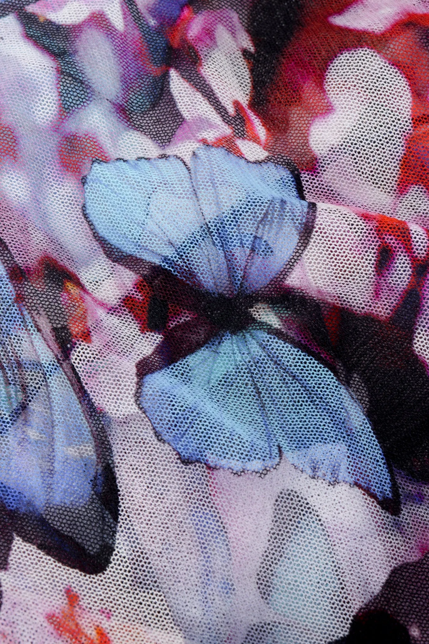 Soleil Ruched Butterfly Dress