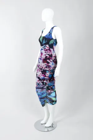 Soleil Ruched Butterfly Dress