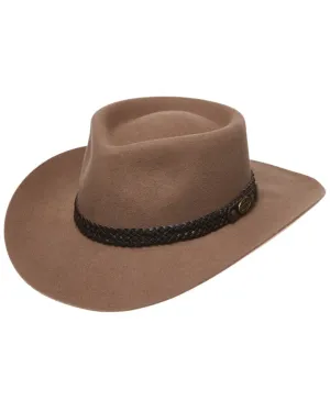 Statesman Murchison River Fur Felt Hat Sand