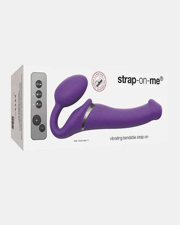 STRAP-ON-ME – VIBRATING BENDABLE STRAP-ON