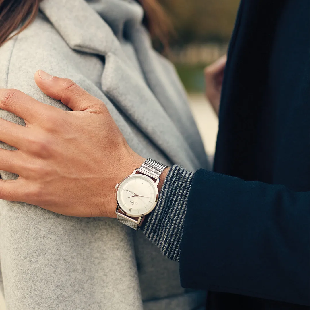 Superquartz Maille Metal White