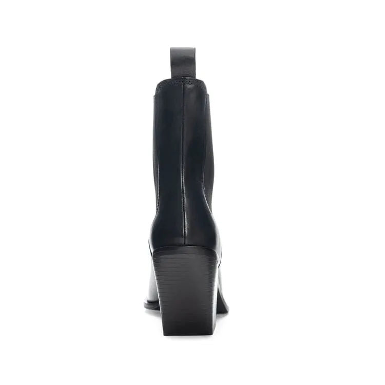 Tevin Dress Leather Bootie