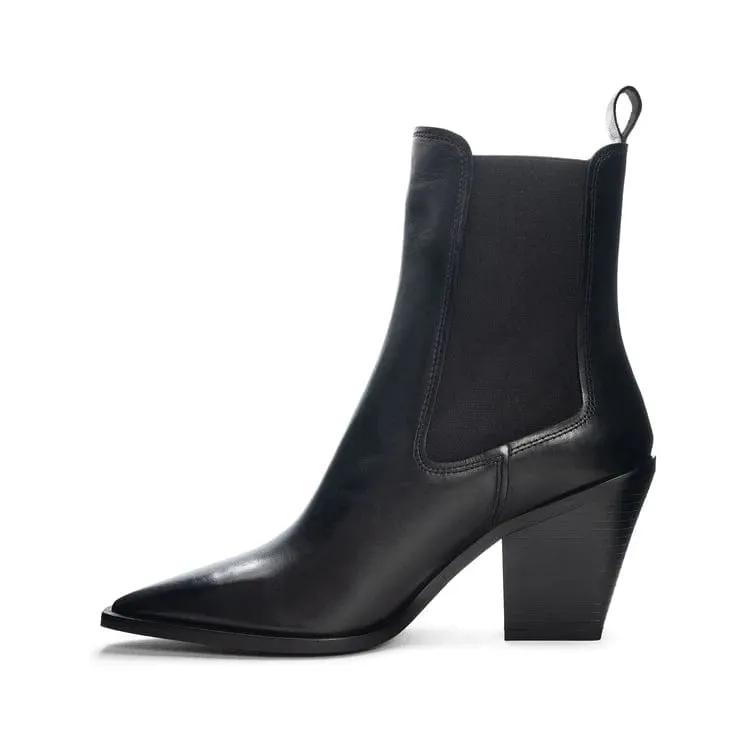 Tevin Dress Leather Bootie
