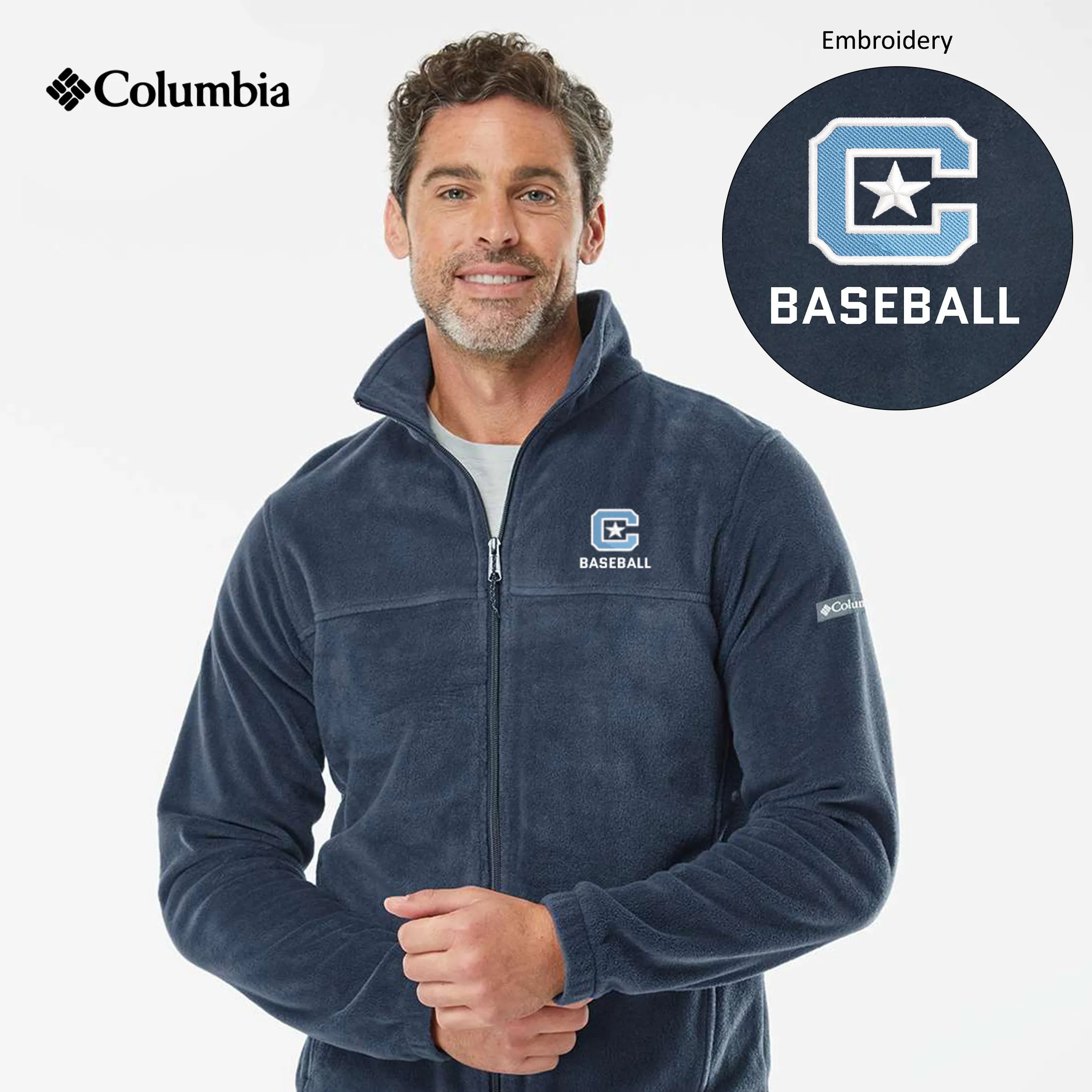The Citadel, Sport - Baseball, Columbia - Steens Mountain™ Full Zip 2.0 Jacket