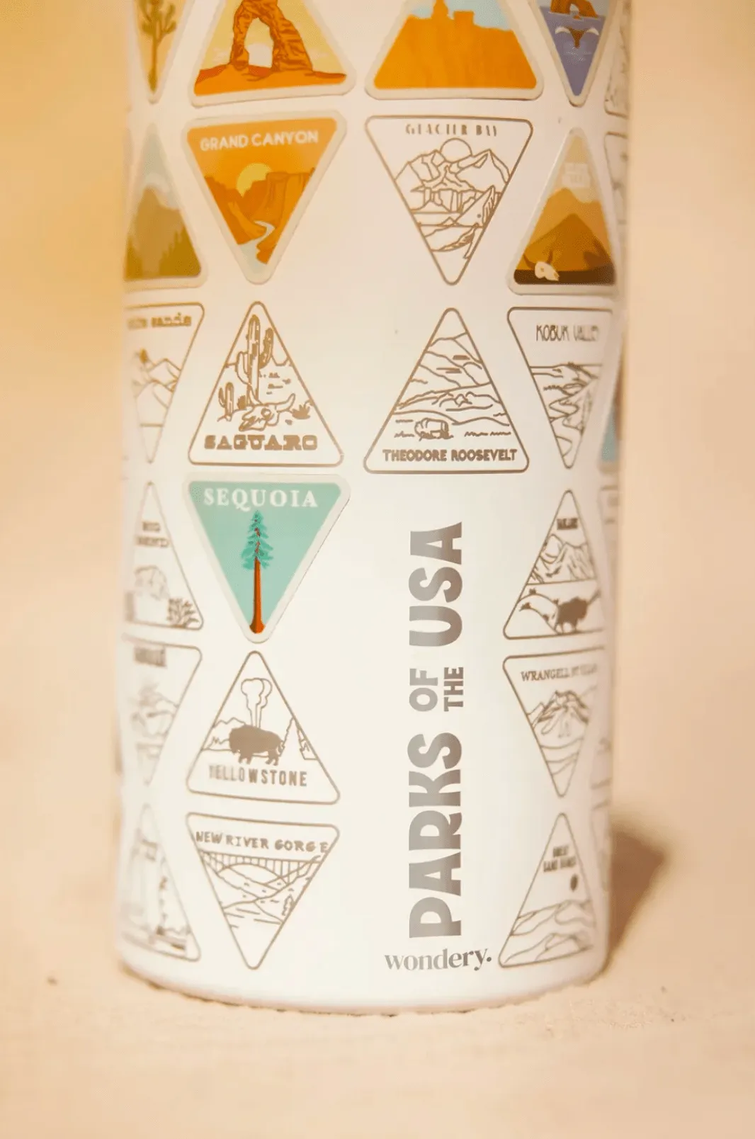 The Original Parks of the USA Bucket List Bottle