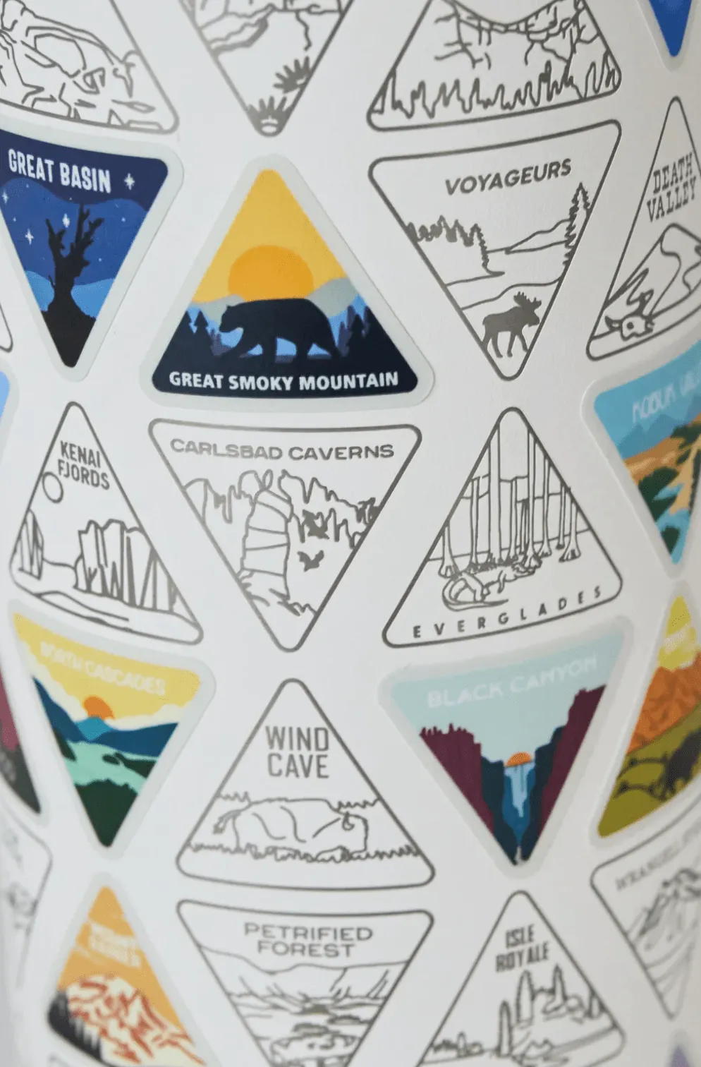 The Original Parks of the USA Bucket List Bottle