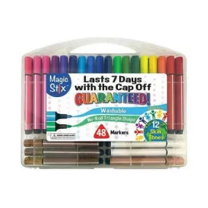 The Pencil Grip Magic Stix Markers- 48 Count