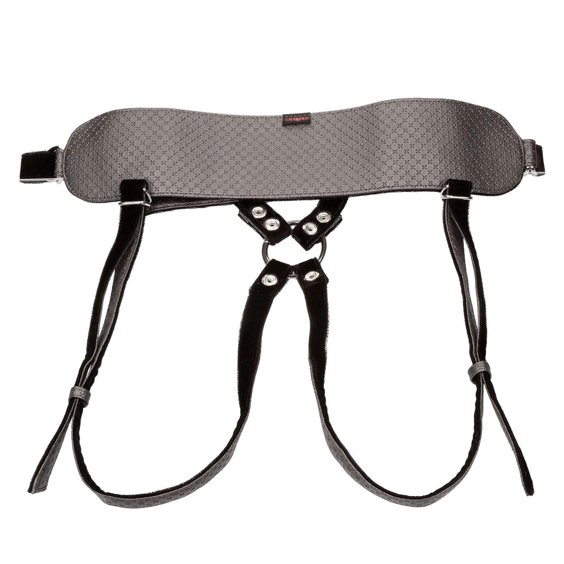 The Royal Vibrating Set Crotchless Strap On Plus 7 Inch Vibrating Probe