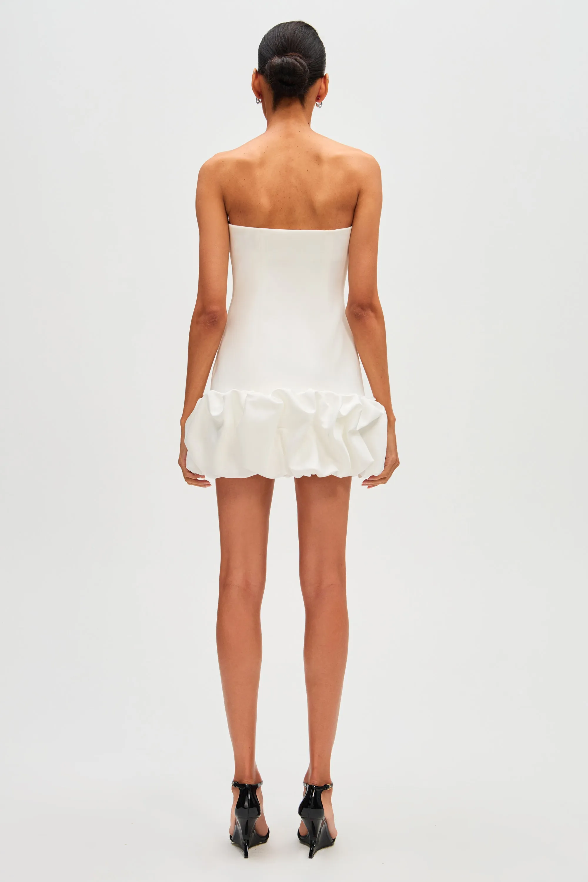 THE 'SAPHIRA' CREPE MINI DRESS