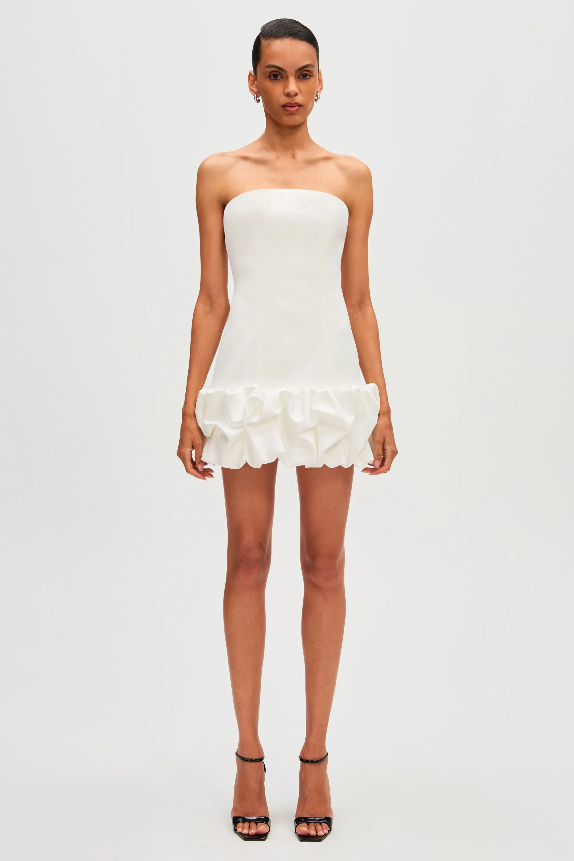 THE 'SAPHIRA' CREPE MINI DRESS