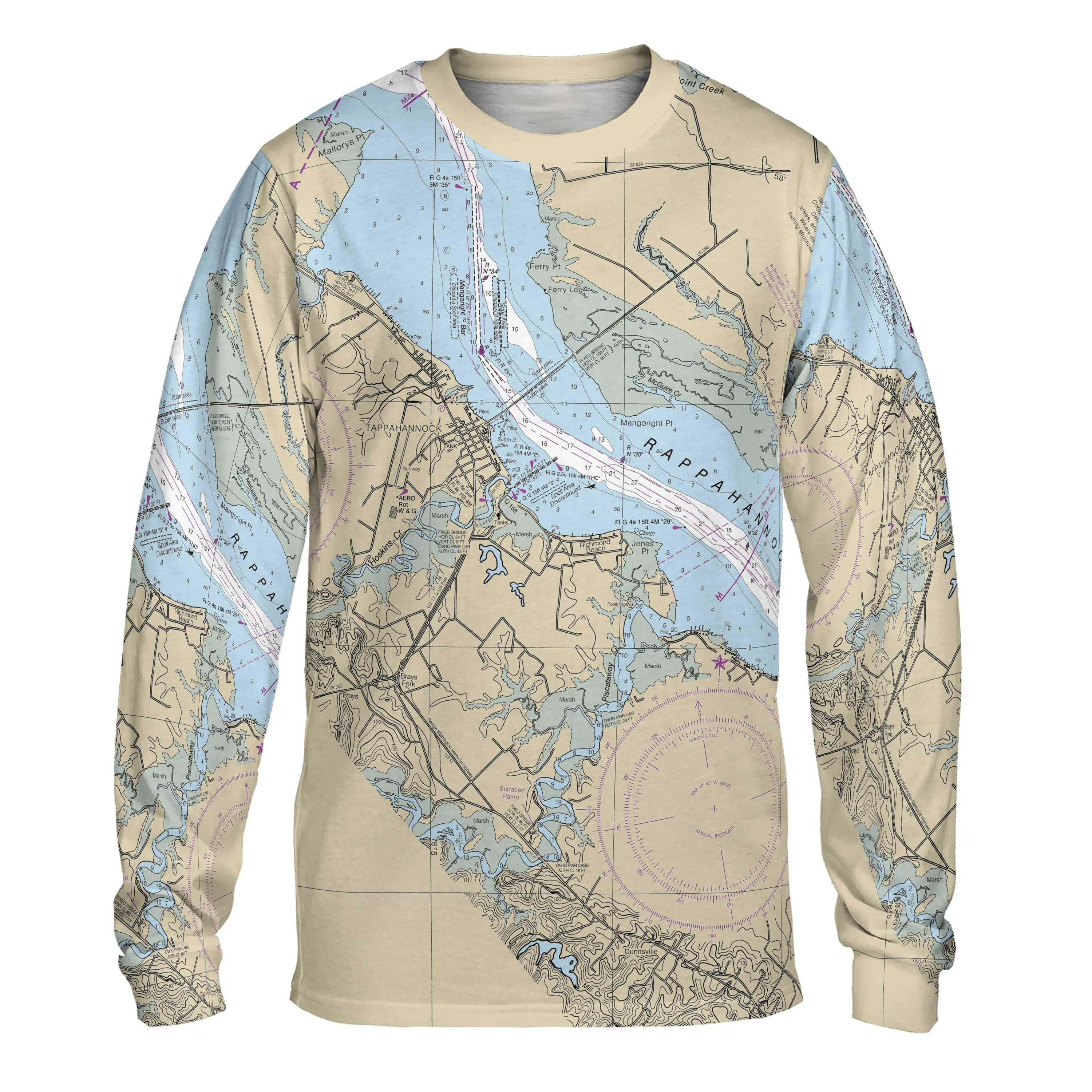 The Tappahannock Long Sleeve Performance Tee