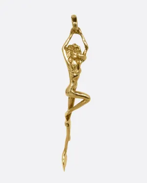 Tiny Spoon Figure Pendant