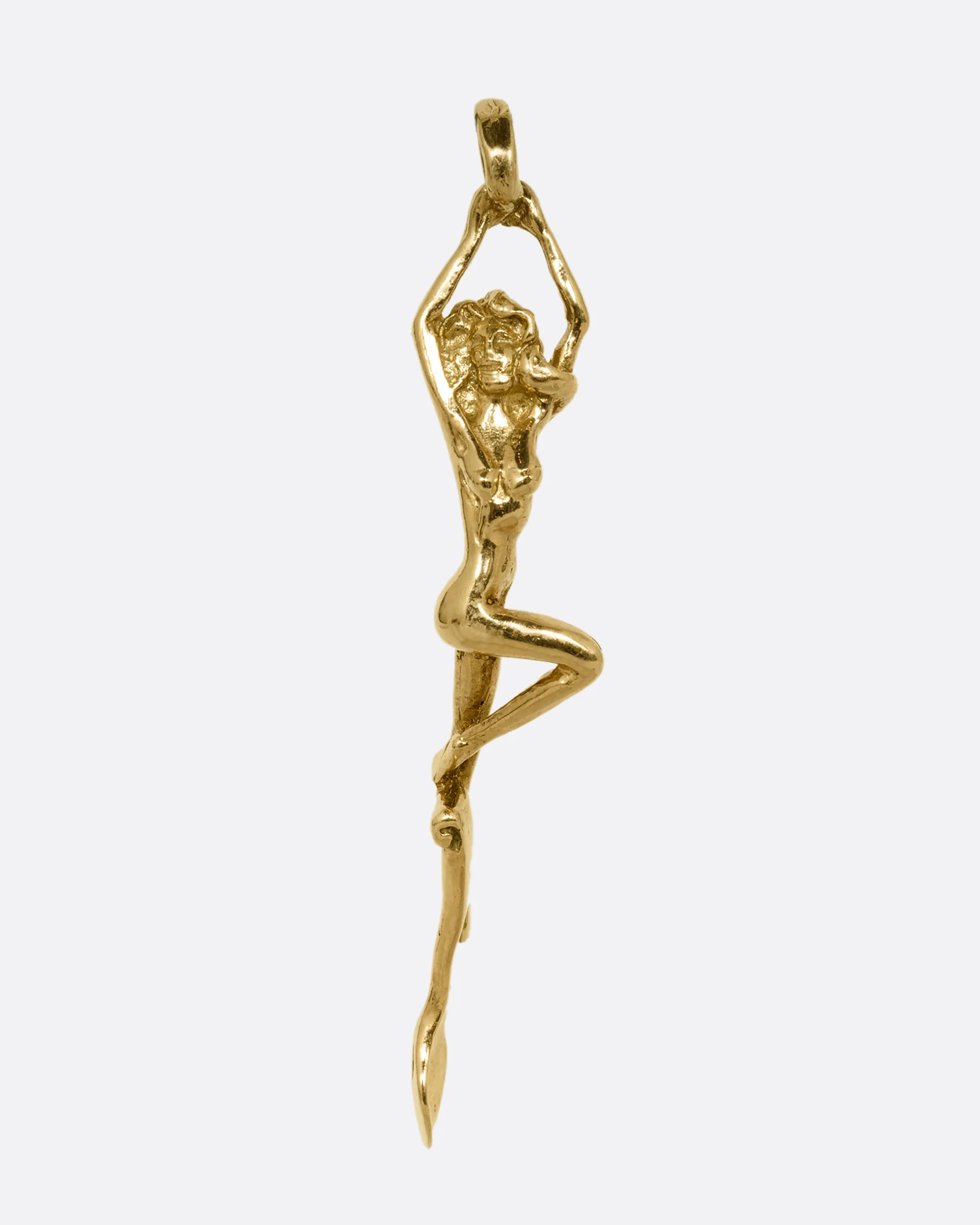 Tiny Spoon Figure Pendant