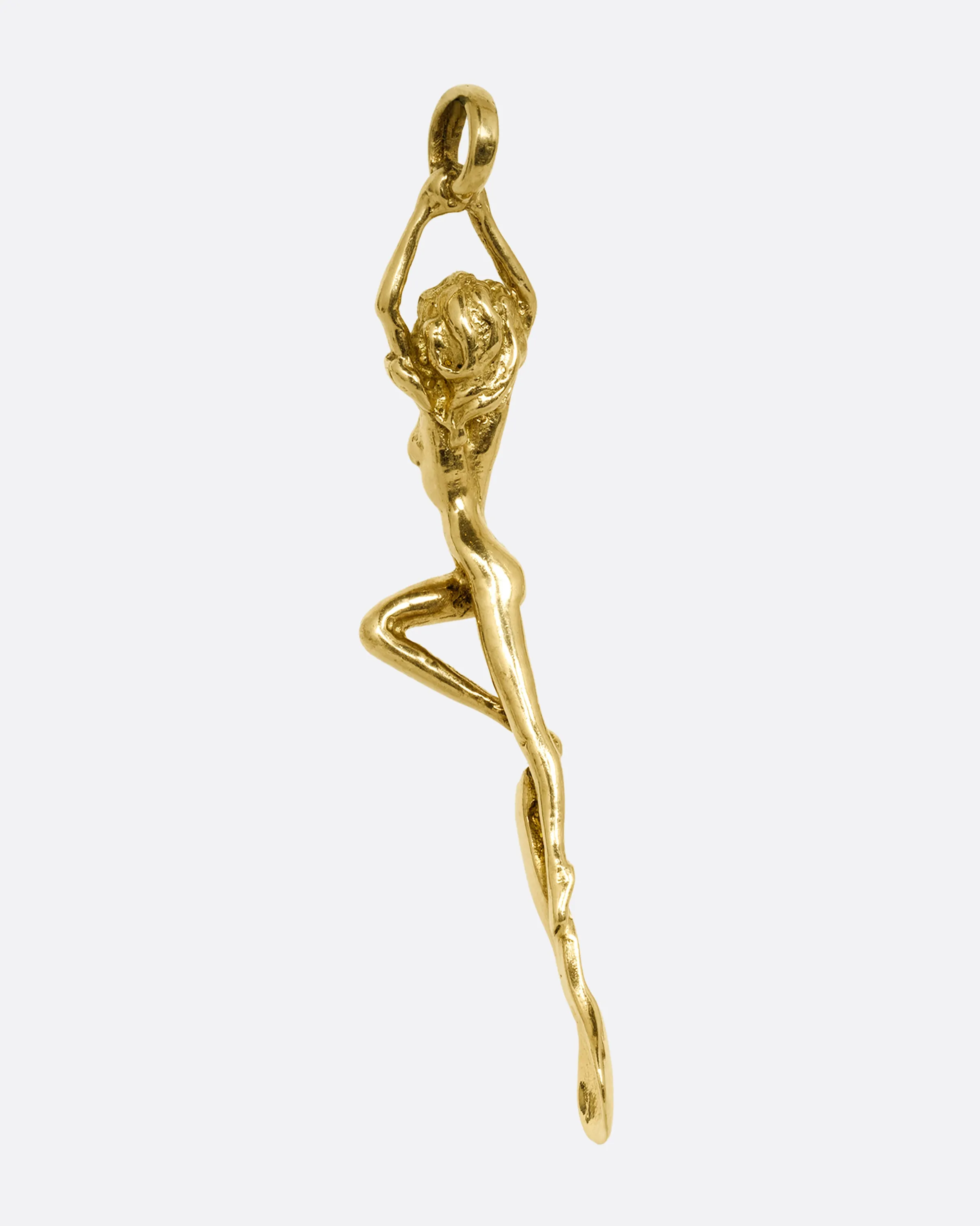 Tiny Spoon Figure Pendant