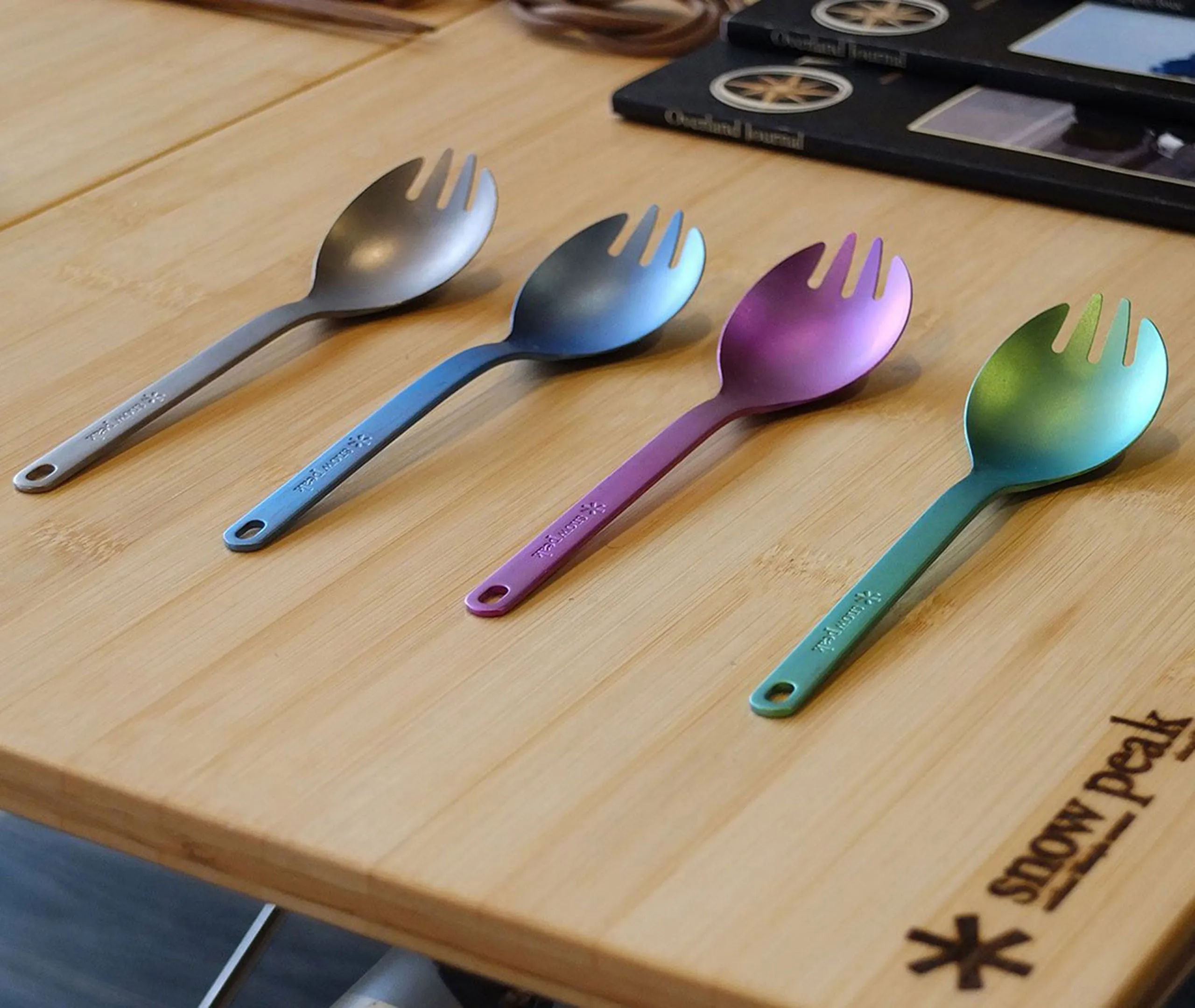 Titanium Spork - Purple