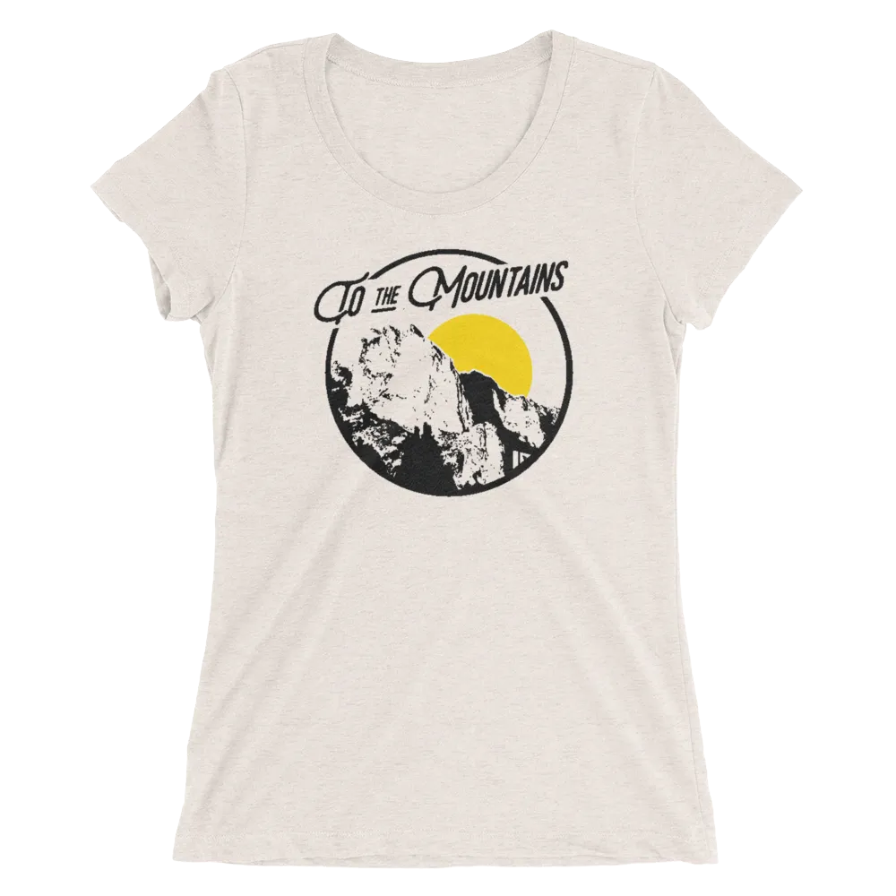 To the Mountains Womens Tee