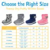 Toasty-Dry Puffy Winter Boots | Navy