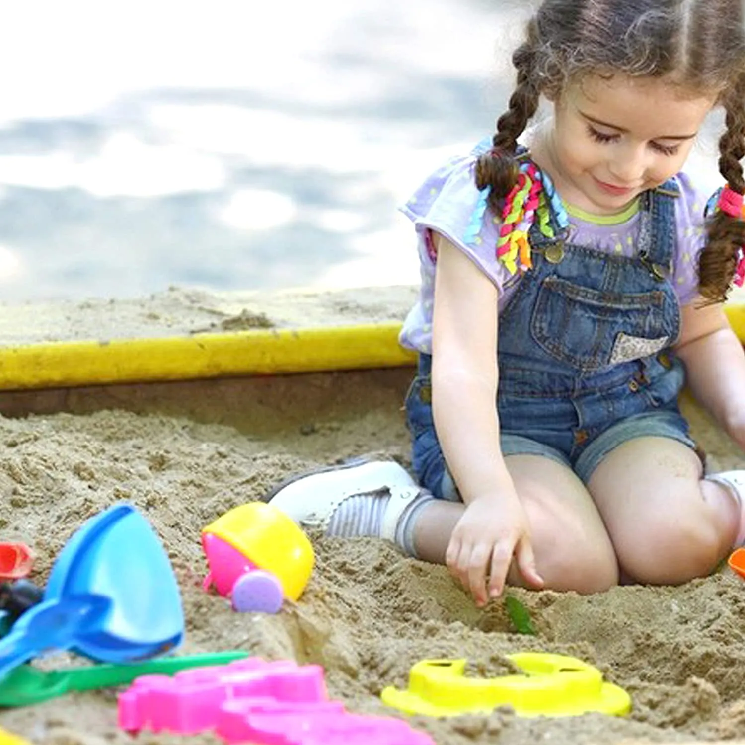 Toxic-Free, Really Really Soft, Clean & SAFETY TESTED | Non Stain Play Pit Sand | Sandpit Sand
