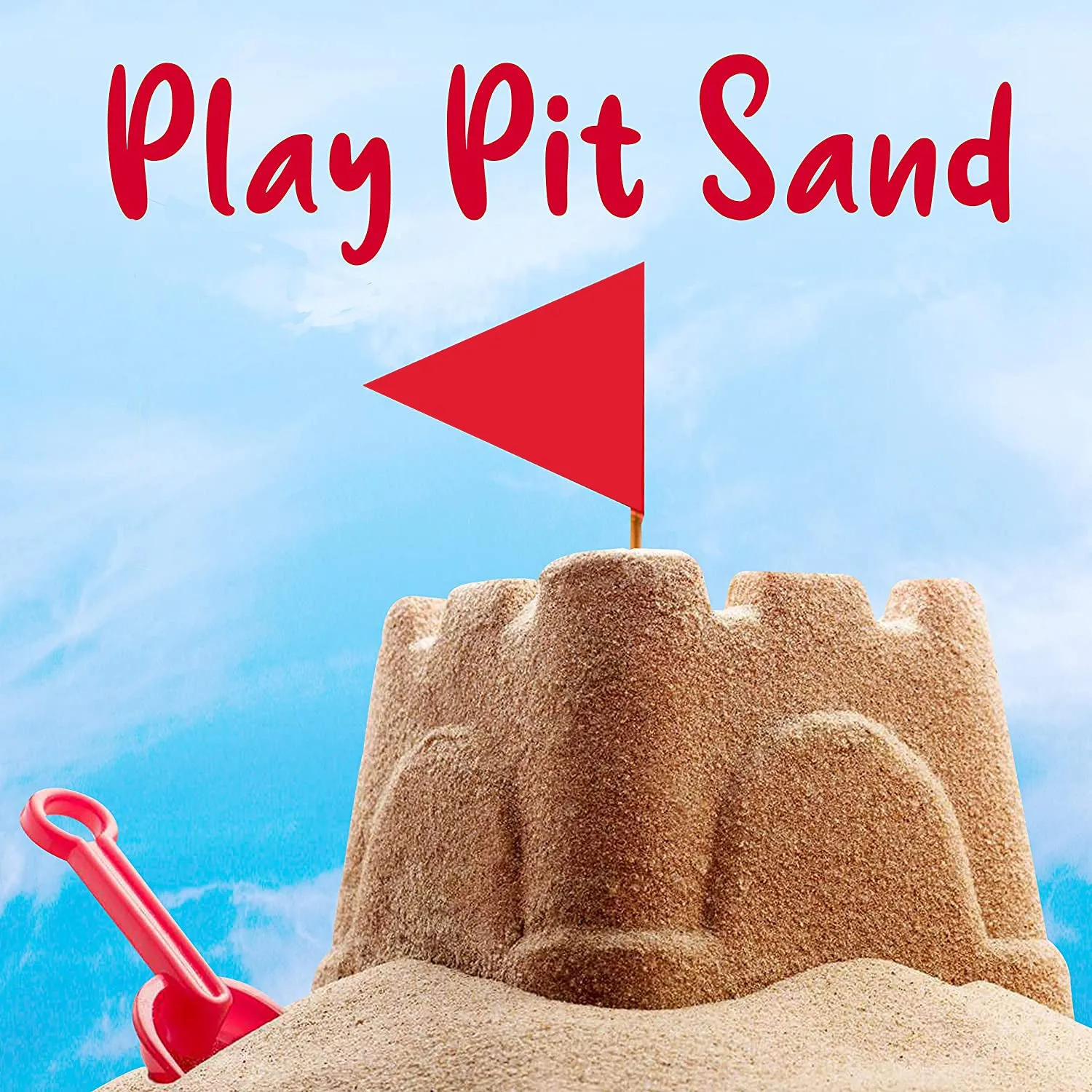 Toxic-Free, Really Really Soft, Clean & SAFETY TESTED | Non Stain Play Pit Sand | Sandpit Sand
