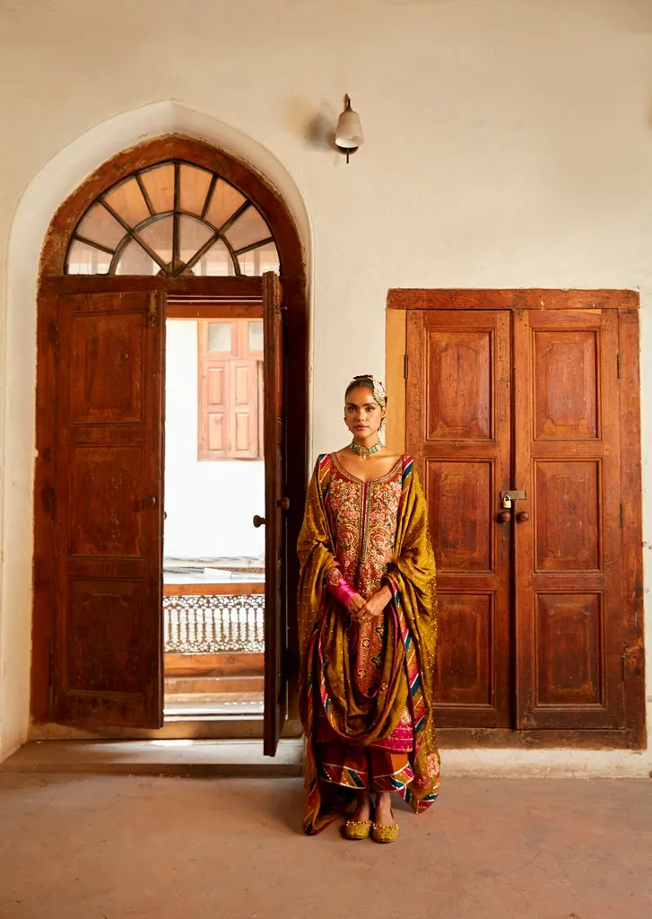 Traditional Kameez Trouser Pakistani Wedding Dress