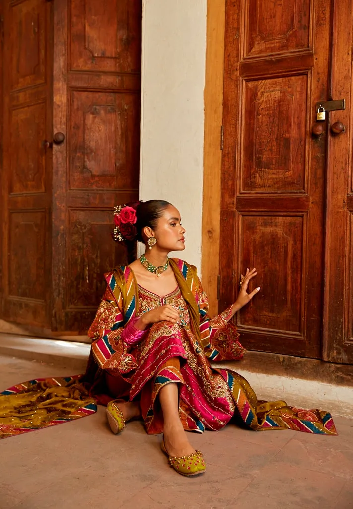 Traditional Kameez Trouser Pakistani Wedding Dress