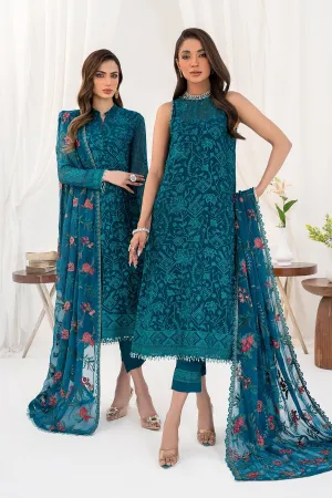 Traditional Pakistani Wedding Embroidered Kameez Trouser Dress
