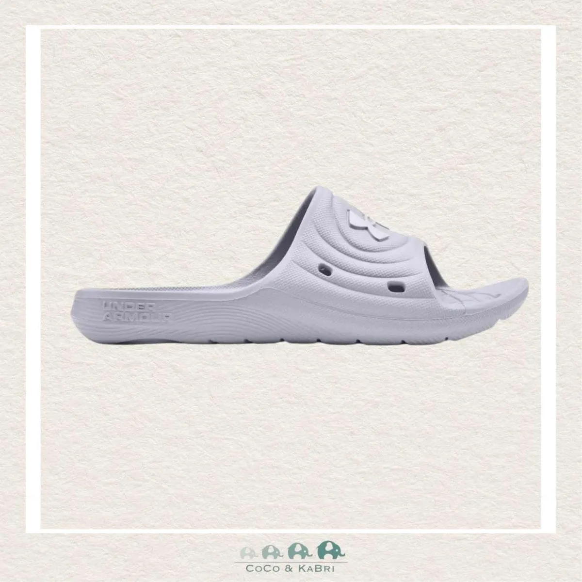 Under Armour Boys' Locker IV Slides Grey