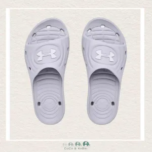 Under Armour Boys' Locker IV Slides Grey