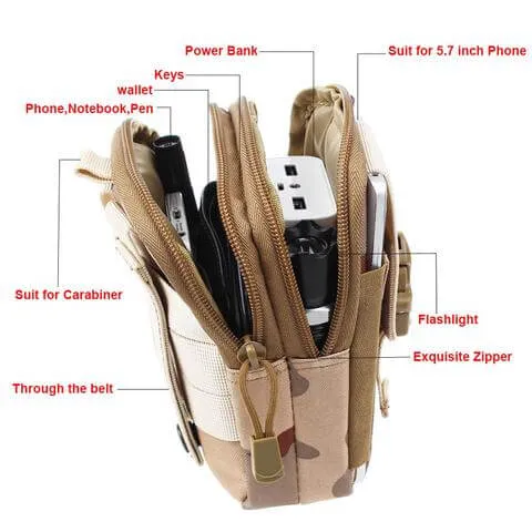 Universal Outdoor Tactical Adventure Pouch
